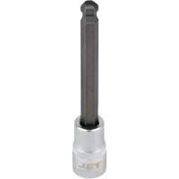 Bit Socket, Hex Ball, 4 mm x 4" L, 3/8" Drive Sécurité Médic