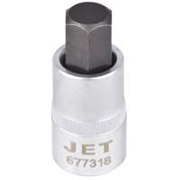 Bit Socket, Hex, 1/2" x 2" L, 1/2" Drive Sécurité Médic