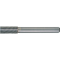 Cylindrical Burrs with End Cuts