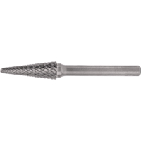 Fraises au carbure solide - Forme conique, extr&eacute;mit&eacute; rayon de 14° CLEVELAND Sécurité Médic