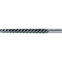 CLEVELAND High Spiral Spirex&reg; Taper Pin Reamer, #6 Drill, #6 Reamer, Spiral Flute, High Speed Steel, Taper Shank Sécurité Médic