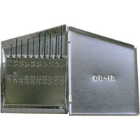 Jeux de forets, 20 morceaux, Acier rapide Sécurité Médic