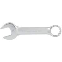 Fully Polished Stubby Combination Wrench, 12 Point, 10 mm, Chrome Finish Sécurité Médic