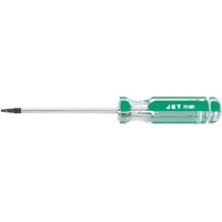 Square Jumbo Handle Screwdriver, #1 Tip, Round, 4" L, Plastic Handle Sécurité Médic
