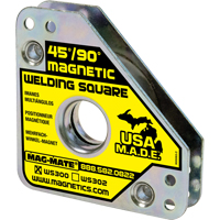 Magnetic Welding Squares, 3-3/4" L x 3/4" W x 3-3/4" H, 60 lbs. Sécurité Médic