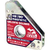 Magnetic Welding Squares, 3-3/4" L x 3/4" W x 4-3/8" H, 75 lbs. Sécurité Médic
