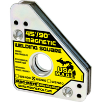 Magnetic Welding Squares, 3-3/4" L x 3/4" W x 4-3/8" H, 75 lbs. Sécurité Médic