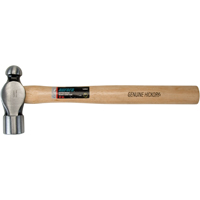 Ball Pein Hammer, 32 oz. Head Weight, Plain Face, Wood Handle Sécurité Médic