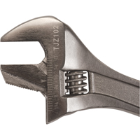 Adjustable Wrench, 10" L, 1-3/8" Max Width, Black Sécurité Médic