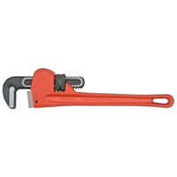 Pipe Wrench, 1-1/2" Jaw Capacity, 10" Long, Powder Coated Finish Sécurité Médic