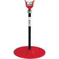 Adjustable Pipe Support #92, 81-104 cm Height Adjustment, 150 mm Max. Pipe Capacity, 2500 lbs. Max. Weight Capacity Sécurité Médic