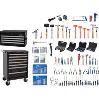 Master Tool Set with Steel Chest and Cart, 236 Pieces Sécurité Médic