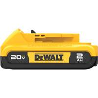20V Max* Compact XR Battery Pack, Lithium-Ion, 20 V, 2 A Sécurité Médic