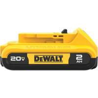 20V Max* Compact XR Battery Pack, Lithium-Ion, 20 V, 2 A Sécurité Médic