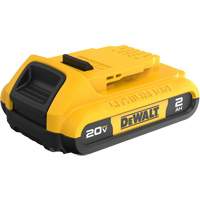 20V Max* Compact XR Battery Pack, Lithium-Ion, 20 V, 2 A Sécurité Médic