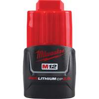 M12 Redlithium 2.0 Battery, Lithium-Ion, 12 V, 2 A Sécurité Médic