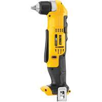 Max Right Angle Drill Driver (Tool Only), Lithium-Ion, 20 V, 3/8" Chuck, 360 UWO Torque Sécurité Médic