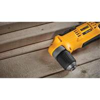 Max Right Angle Drill Driver (Tool Only), Lithium-Ion, 20 V, 3/8" Chuck, 360 UWO Torque Sécurité Médic