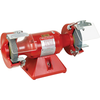 Industrial Bench Grinder, 7" Wheel Diameter, 0.5 HP, 3600 RPM Sécurité Médic
