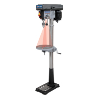 Floor Drill Presses With Laser, 13", 5/8" Chuck, 3600 RPM Sécurité Médic