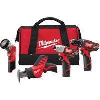 Trousse de 4 outils sans fil M12, Lithium-ion Sécurité Médic