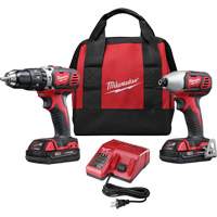 Ensemble deux outils sans fil combin&eacute;s M18, Lithium-ion, 18 V Sécurité Médic