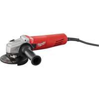 Small Angle Grinder with Slide Lock-On Switch, 4-1/2", 120 V, 11 A, 11000 RPM Sécurité Médic