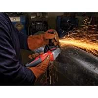 Small Paddle No-Lock Angle Grinder, 6", 120 V, 13 A, 9000 RPM Sécurité Médic
