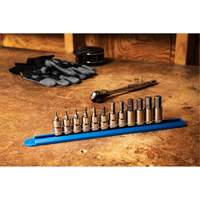 Metric Socket Set, Hex, 3/8" Drive, 12 Pcs Sécurité Médic