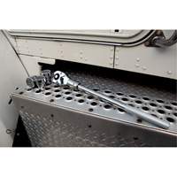 24-Tooth Quick Release Teardrop Ratchet, 3/4" Drive, Plain Handle Sécurité Médic