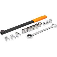 Ensemble d'outils &agrave; rochet avec ceinture serpentine 15 mcx Sécurité Médic
