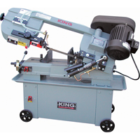 Metal Cutting Band Saws, Horizontal/Vertical, Round 7" and  7" x 12" Rectangular Cutting Capacity Sécurité Médic