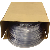 Tubing, Air/Water, 0.625" OD x 100' L, PVC, Clear, 30 PSI @ 20°C Sécurité Médic