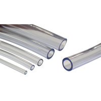 Tubing, Air/Water, 0.4375" OD x 100' L, PVC, Clear, 55 PSI @ 20°C Sécurité Médic