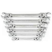 Wrench Set, Flare Nut/Flex Head, 6 Pieces, Metric Sécurité Médic