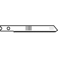 Lames de scie sauteuse, Bim&eacute;tal, Tige en U, 2-3/4" lo, 24 dents par pouce Sécurité Médic