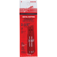 Lames de scie sauteuse, Acier rapide, Tige en U, 2-3/4" lo, 18 dents par pouce Sécurité Médic