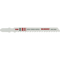Lame de scie sauteuse, Bim&eacute;tal, Tige en T, 4" lo, 6 dents par pouce Sécurité Médic