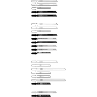 Lame de scie sauteuse, Bim&eacute;tal, Tige en T, 4" lo, 6 dents par pouce Sécurité Médic