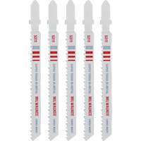 Jigsaw Blade, Bi-Metal, T-Shank, 4" L, 10 TPI Sécurité Médic