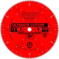 Lames de scie industrielle TCS - finition et coupe en travers, 15", 108 dents, Pour Bois Sécurité Médic