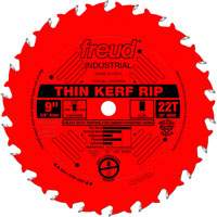 Lames de scie industrielle TCS - refente/coupe en travers &agrave; voie &eacute;troite, 9", 22 dents, Pour Bois Sécurité Médic