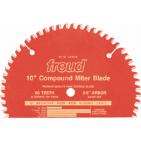Lames de scie industrielle TCS &agrave; onglets avec glissi&egrave;re, 8", 48 dents, Pour Bois Sécurité Médic