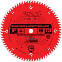 Lames de scie industrielle TCS pour panneaux de particules, 9", 72 dents, Pour Stratifi&eacute; Sécurité Médic