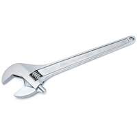 Adjustable Tapered Handle Wrench - Carded, 18" L, 2-1/16"/53 mm Max Width, Chrome/Polished Sécurité Médic