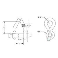 Campbell&reg; Short Body Twisted Clevis Sécurité Médic
