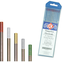 Tungsten Electrodes, 0.020" Dia. x 7" L Sécurité Médic