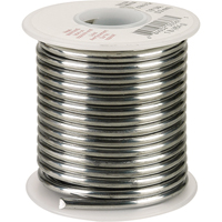 Common Solder, Lead-Based, 50% Tin 50% Lead, Solid Core, 0.09375" Dia. Sécurité Médic