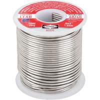 60/40 Leaded Rosin Core Solder, Lead-Based, 60% Tin 40% Lead, Rosin Core, 1/16" Dia. Sécurité Médic