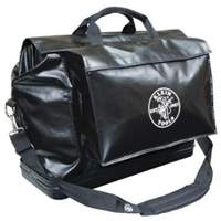 Equipment Bag, Vinyl, 2 Pockets, Black Sécurité Médic
